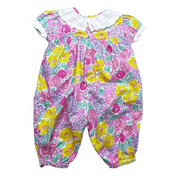 VINTAGE Floral Jumpsuit - Picture 2 of 7